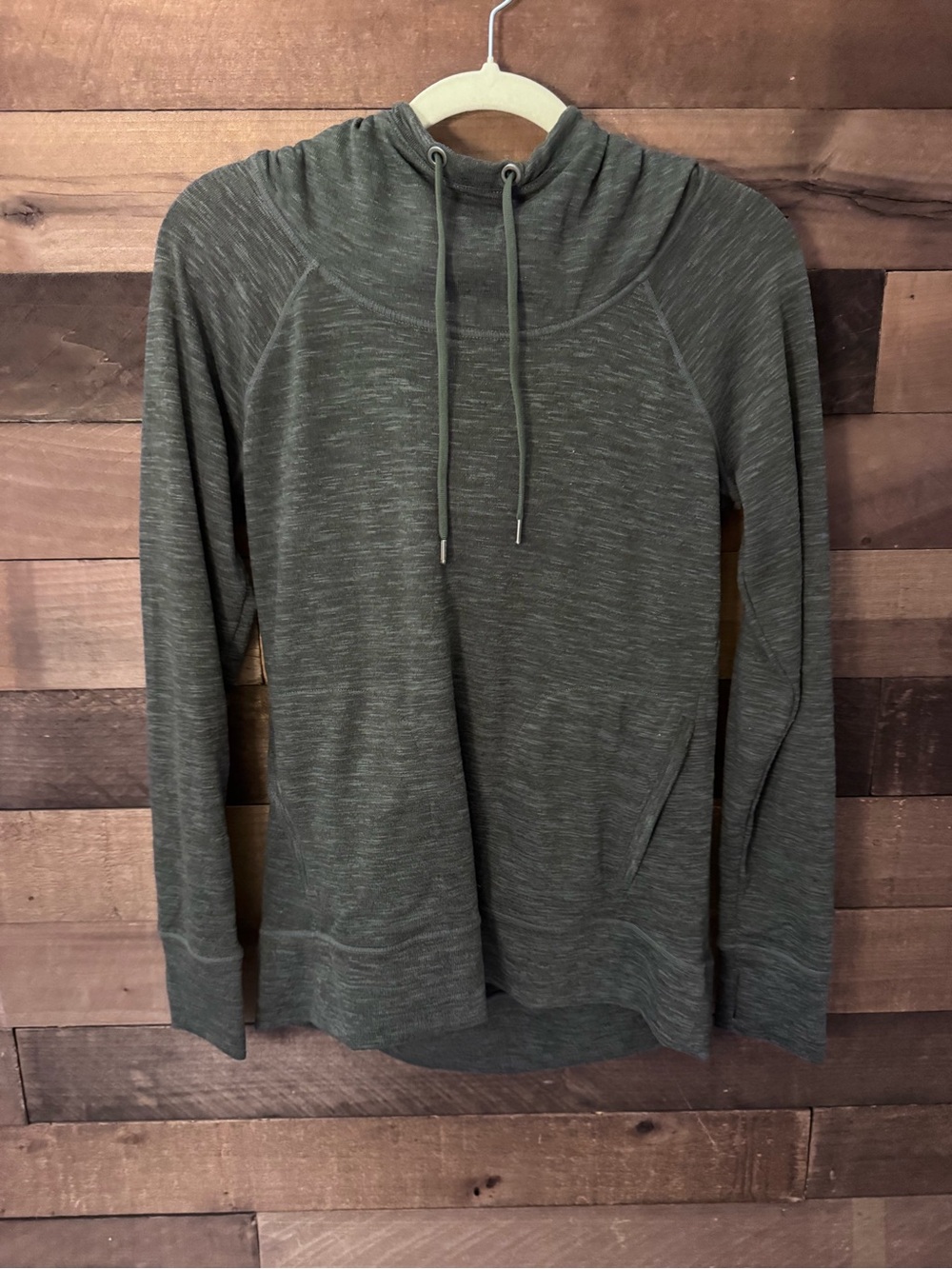Athleta Women’s Olive Green Hooded Sweater